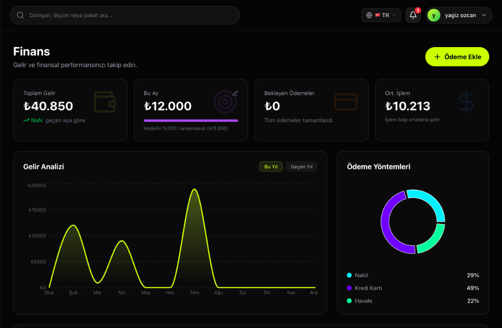 Coach-Mate Finance Dashboard